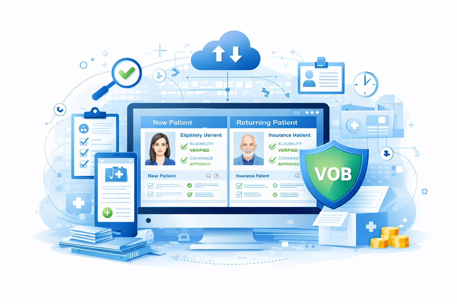 E-Benefits & Verification of Benefits (VOB) Sync